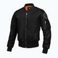 Jacke Herren Pitbull West Coast Ma 1 Logo Flight 2 black 3