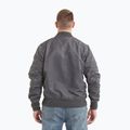 Jacke Herren Pitbull West Coast Ma 1 Logo Flight 2 graphite 3