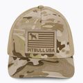 Herren Pitbull West Coast Mesh Full Cap Pitbull Usa Multicam trocken/braun 2