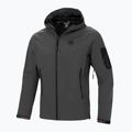 Herren Pitbull West Coast Airfield Softshell Jacke graphit 4