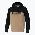 Herren Pitbull West Coast Terry Gruppe 2-Farben Hilltop Hooded schwarz/sand Sweatshirt 2