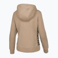 Damen Hoodie Sweatshirt Pitbull West Coast La Deta Hooded Zip sand 3