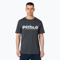 Pitbull Westküste Stadt der Hunde Männer-T-Shirt Graphit