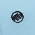 Herren Pitbull West Coast Polo Shirt Pique Streifen Regular hellblau 7