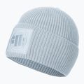 Herren Wintermütze Pitbull Beanie Logo Einschichtige Manschette babyblau    Neu