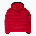 Herren Pitbull Barles Ribstop Gepolsterte Kapuzen Winterjacke rot 2