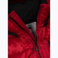 Herren Pitbull Barles Ribstop Gepolsterte Kapuzen Winterjacke rot 3