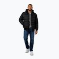 Jacke Herren Pitbull Hidden Quilted Hooded black/black 2