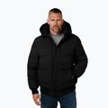 Herren Winterjacke Pitbull Patton Quilted Hooded black