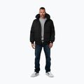 Herren Winterjacke Pitbull Patton Quilted Hooded black 2