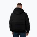 Herren Winterjacke Pitbull Patton Quilted Hooded black 3