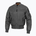 Herren Pitbull West Coast Ma 1 Verano Bomberjacke graphit 4