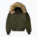 Herren Pitbull Harvest Kapuzenbomber oliv Winterjacke 4