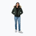Winterjacke Damen Pitbull Azalea Quilted Hooded olive 2