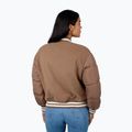 Jacke Damen Pitbull Buena Quilted Varsity brown 3