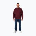 Sweatshrit Herren Pitbull Small Logo Crewneck burgundy 2