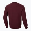 Sweatshrit Herren Pitbull Small Logo Crewneck burgundy 2