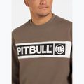 Sweatshrit Herren Pitbull Sherwood Crewneck brown 4