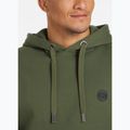 Hoodie Herren Pitbull Small Logo Hooded dark olive 4