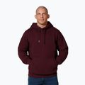 Hoodie Herren Pitbull Small Logo Hooded burgundy