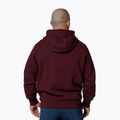 Hoodie Herren Pitbull Small Logo Hooded burgundy 3
