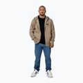 Hoodie mit Reißverschluss Herren Pitbull Small Logo Hooded Zip pale sand 2