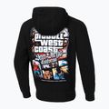 Herren Pitbull West Coast Hooded Most Wanted Sweatshirt schwarz 2