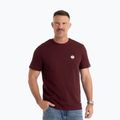 Shirt Herren Pitbull Small Logo dark burgundy