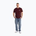 Shirt Herren Pitbull Small Logo dark burgundy 2