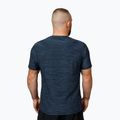 Herren Pitbull Small Logo Casual Sport T-shirt navy melange 3