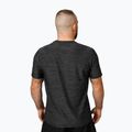 Herren Pitbull Small Logo Casual Sport schwarz melange t-shirt 3