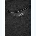 Herren Pitbull Small Logo Casual Sport schwarz melange t-shirt 6