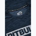 Herren Pitbull Hilltop Casual Sport T-shirt navy melange 6