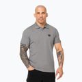 Herren Pitbull Polo Jersey Small Logo grau