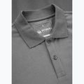 Herren Pitbull Polo Jersey Small Logo grau 3