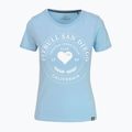 Shirt Damen Pitbull Heartie light blue