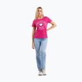 Shirt Damen Pitbull Heartie raspberry red 2