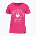Shirt Damen Pitbull Heartie raspberry red 5