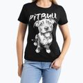 Shirt Damen Pitbull Puppy 2 black 4