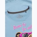 Shirt Damen Pitbull Synglasses Dog light blue 7