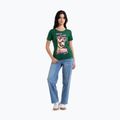 Shirt Damen Pitbull Synglasses Dog leaf green 2
