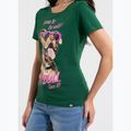 Shirt Damen Pitbull Synglasses Dog leaf green 4