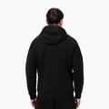 Herren Pitbull Dogwood Sweatshirt mit Kapuze schwarz 3