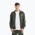 Hoodie Sweatshirt Herren Pitbull Trackjacket Tape Logo Terry Group old green