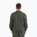 Hoodie Sweatshirt Herren Pitbull Trackjacket Tape Logo Terry Group old green 3