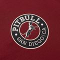 Herren Pitbull San Diego Ca Crewneck Sweatshirt burgunderrot 5