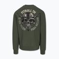 Hoodie Sweatshirt Herren Pitbull Paara Bellum Crewneck Sweatshirt old green 5