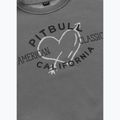 Hoodie Sweatshirt Damen Pitbull Manzanita Heart Crewneck Sweatshirt washed grey 7