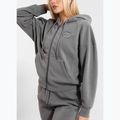 Hoodie Sweatshirt Damen Pitbull Manzanita Heart Hooded Zip Sweatshirt washed grey 3