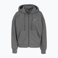 Hoodie Sweatshirt Damen Pitbull Manzanita Heart Hooded Zip Sweatshirt washed grey 4